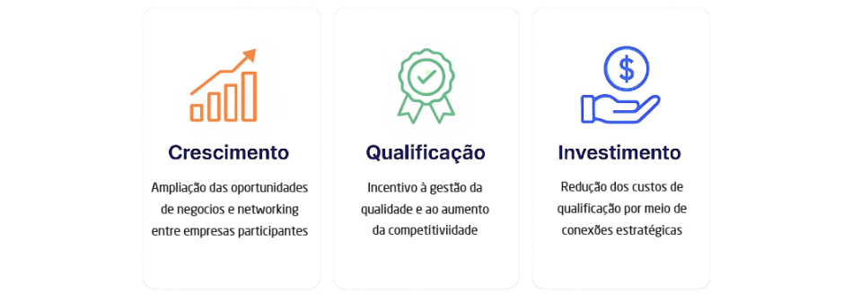 Benefícios para as empresas fornecedoras